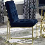 Cisco - Velvet Upholstered Dining Side Chair (Set of 2)