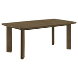 Ottowa - 7 Piece Rectangular Wood Dining Room Table Set - Brown