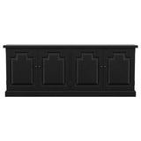 Florence - 4-Door Dining Sideboard Buffet Cabinet - Antique Black