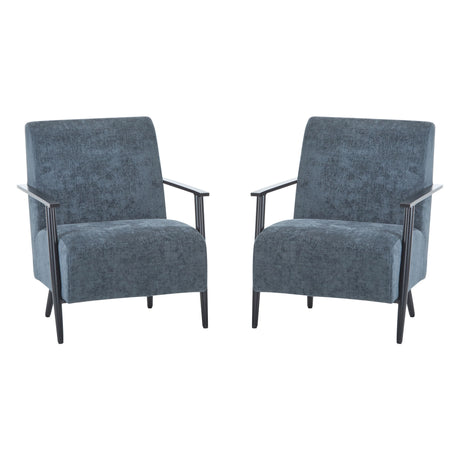Modern Lounge Chair With Polyester Upholstery