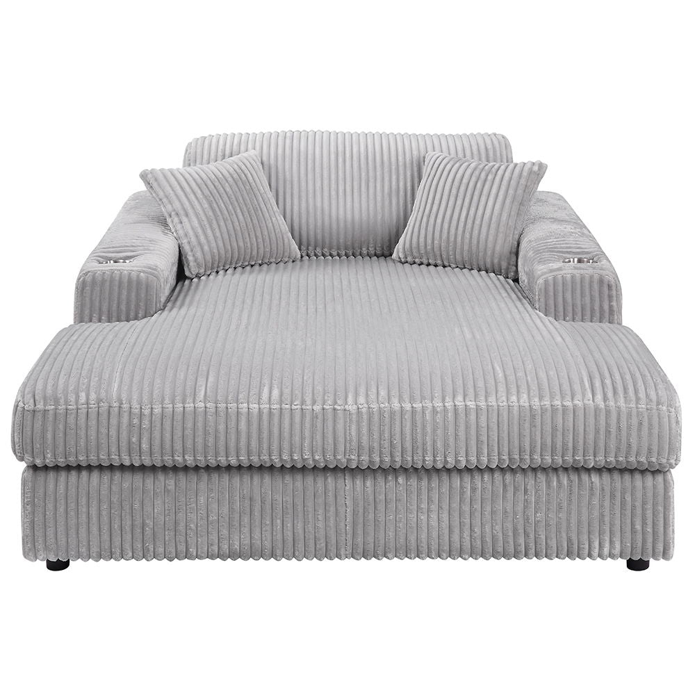 Hilde - Chaise With 2 Pillows