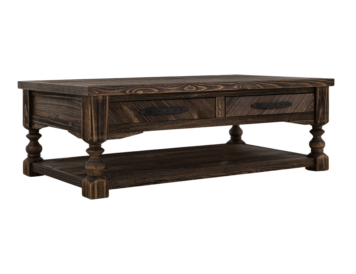 Dutton - Cocktail Table - Caramel Brown