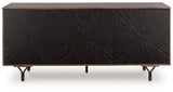 Lavinmont - Multi Brown - Accent Cabinet