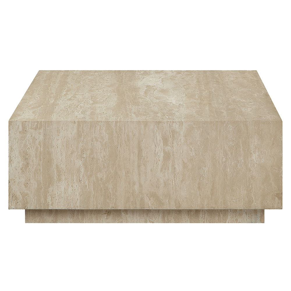 Deon - Coffee Table - Beige Travertine