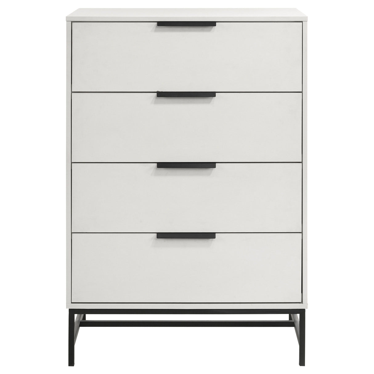 Sonora - 4-Drawer Bedroom Chest - White