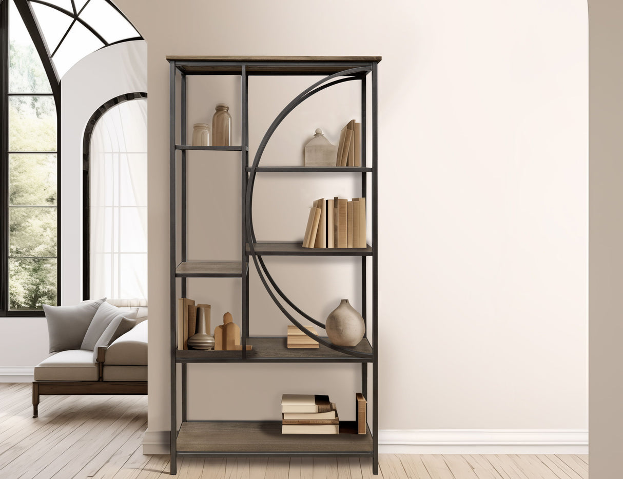 Zandria - Bookcase - Peanut