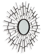 Garrenworth - Black - Accent Mirror