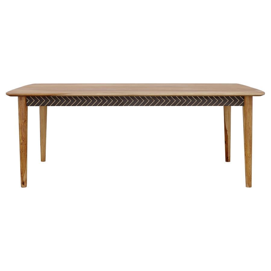 Partridge - Wooden Dining Table - Natural Sheesham