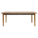 Partridge - Wooden Dining Table - Natural Sheesham