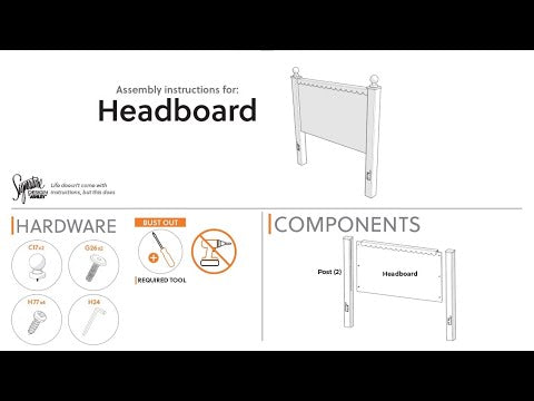 Mollviney - Panel Headboard