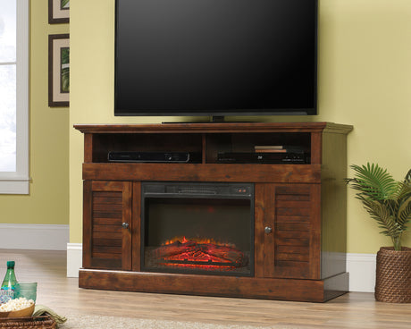 Harbor View Media Fireplace image