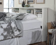 River Ranch Full-Queen Headboard Glac Wh image