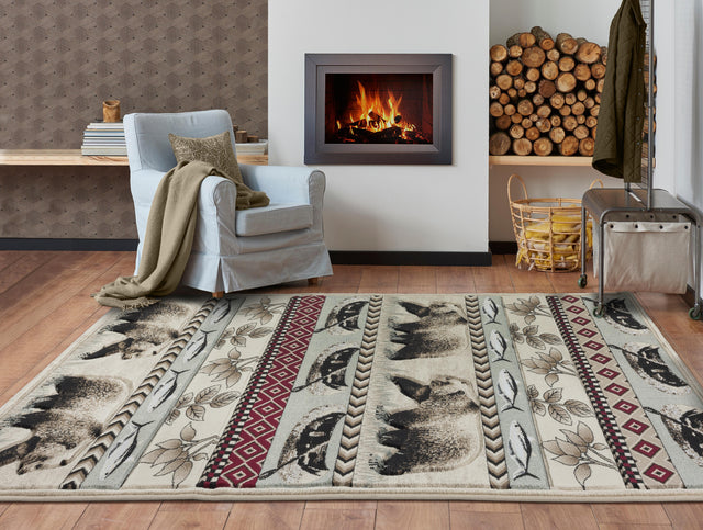 WILD LIFE Area Rug - 5'2'' x 7'5'' - WL2058 image